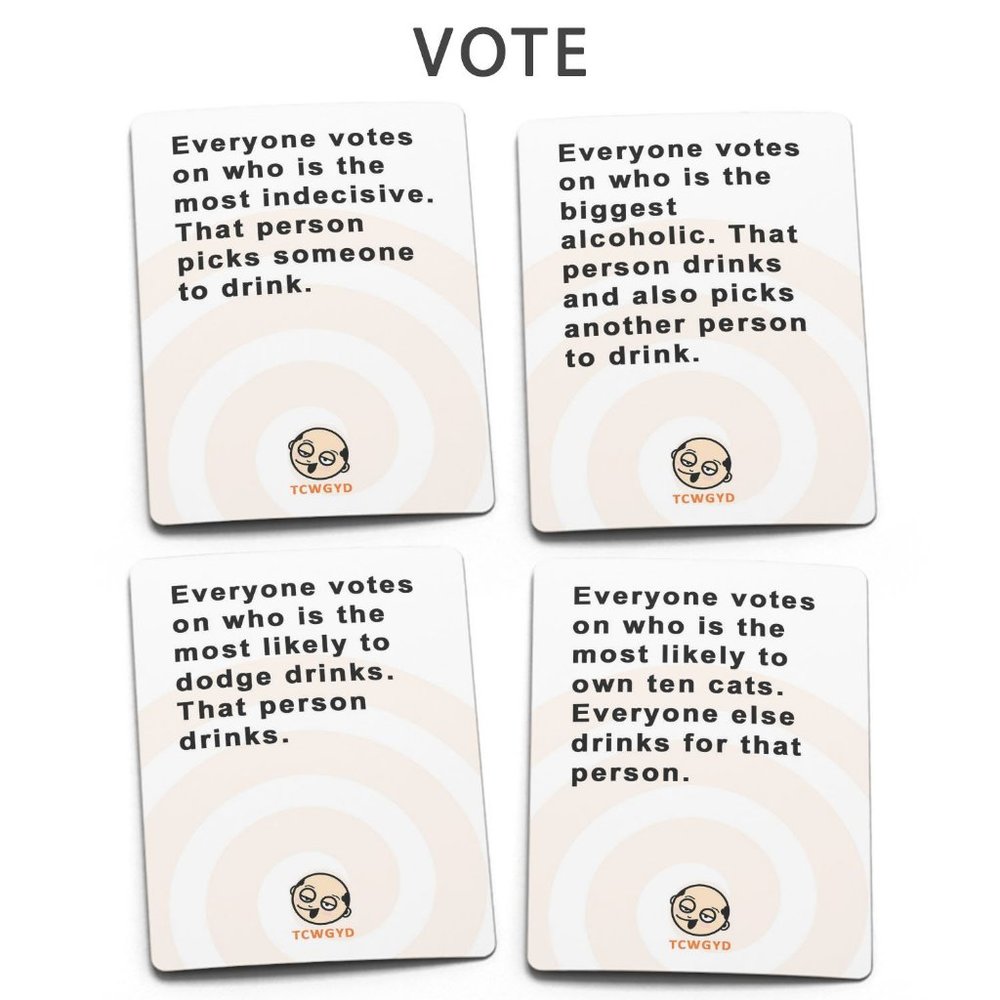 2 Pack Card Game Adult Drinking Party Drunk Alcohol Christmas Stocking Stuffer - Picture 9 of 10
